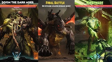 Doom The Dark Ages Nightmare Difficulty Part 21 Final Battle