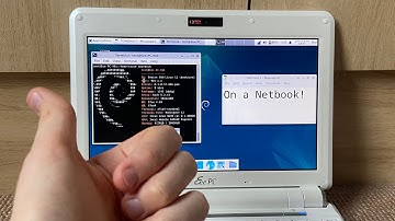 Installing LINUX on a NETBOOK!