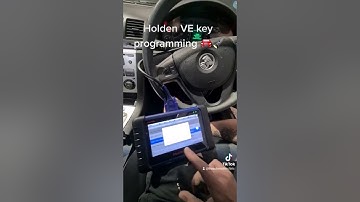 Holden VE commodore key programming