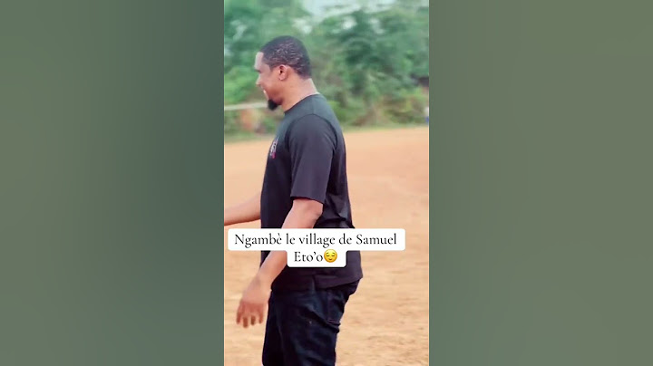 La joie  de Samuel Eto’o