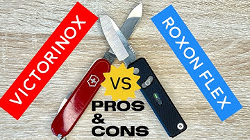 The BEST EDC Knives - Victorinox vs Roxon Mini Flex Companion