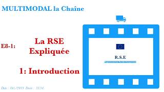 La RSE expliquée 1/11 "présentation"