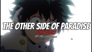 The Other Side Of Paradise (sped up) - (\