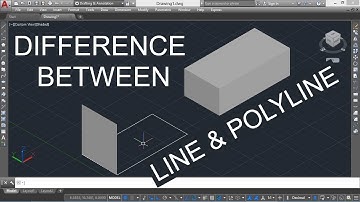 009 LINE Vs POLYLINE IN AUTOCAD, WHICH ONE IS BEST TO MAKE OBJECTS EASILY?