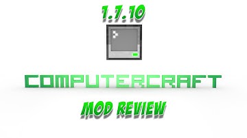 COMPUTERCRAFT MOD REVIEW! | Play around with computers, make programs, etc!