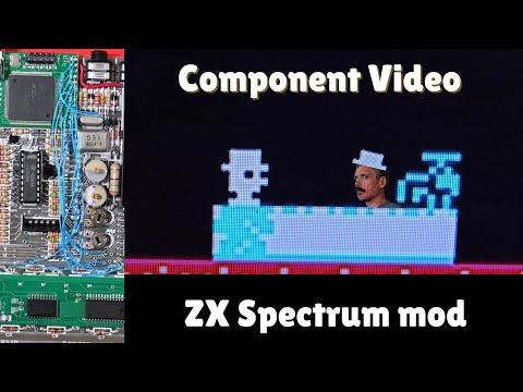 FPGA Component Video for ZX Spectrum - YouTube