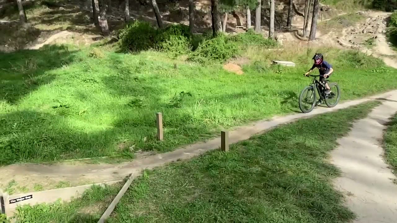 Halswell Quarry bike trails YouTube