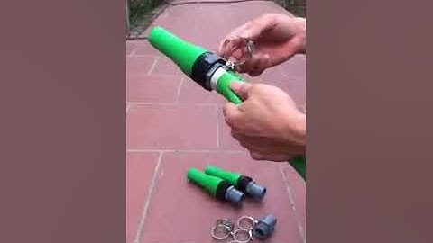 Hướng dẫn cải tiến vòi nhựa