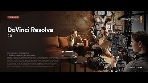 Davinco Resolve Installation unter Linux Mint, Ubuntu, Debianbasiert usw