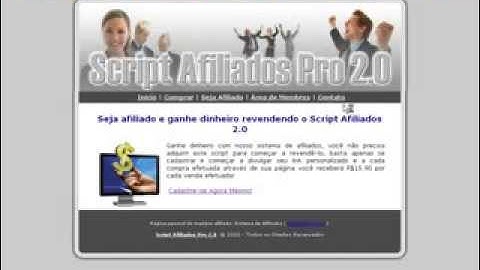 Instalando Script Afiliados Pro