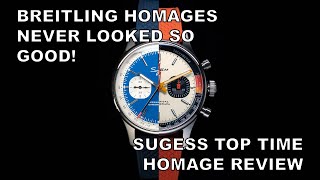 Breitling Homages Never Looked So Good!  Sugess Top Time Homage Unboxing