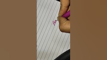 Anaya name in cursive writing #viral #trending #shorts #trendingshorts