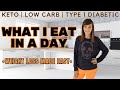 What I Eat In A Day | Keto &amp; Dirty Fasting | Realistic Weight Loss Journey