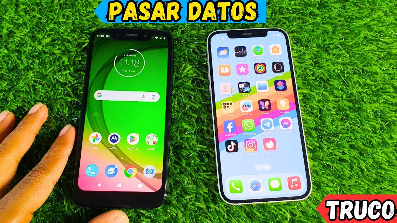 PASAR TODO DE UN ANDROID A IPHONE SIN PC MÉTODO 2024 / Como pasar datos de android a iphone