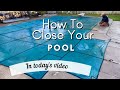 HOW TO CLOSE OR WINTERIZE YOUR POOL YOURSELF | CLEANING MOTIVATION | CLEAN WITH ME