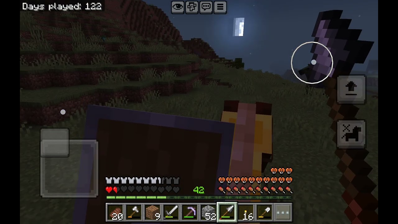 Me encountering a zombie horse rider. I got killed in three hits