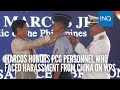 Marcos honors PCG personnel who faced harassment from China on WPS