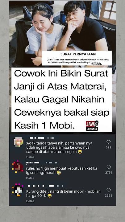 ADA AJA IDE NYA YA 😂