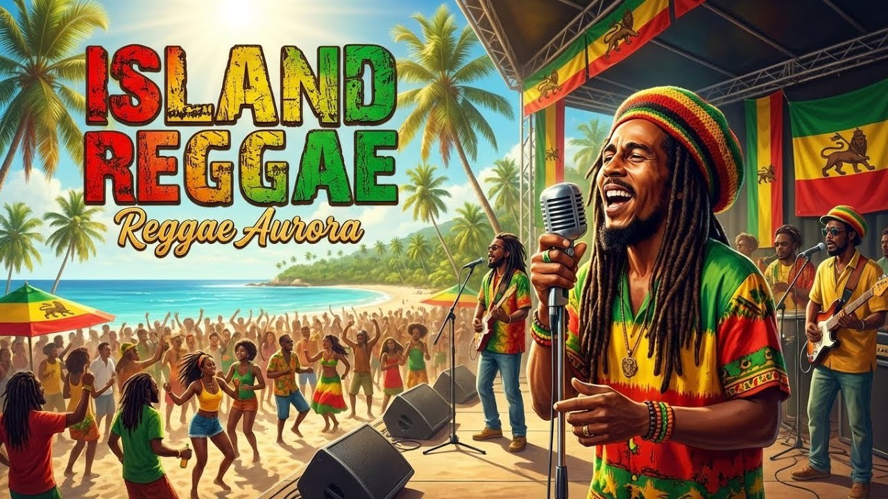 Island Reggae Escape 🌴 Chill Tropical Reggae Music for Beach, Relax ...