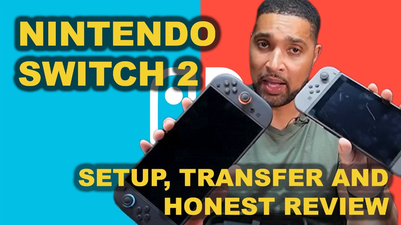 Nintendo Switch 2 Unboxing Set Up And First Impressions and