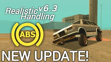 NEW UPDATE AND FIX FOR ABS (ANTI-LOCK BRAKING SYSTEM) REALISTIC HANDLING v6.3