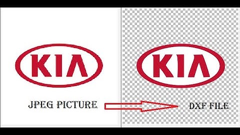 How to Convert Pictures into DXF files  in few seconds
