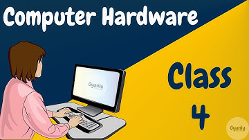Learn Computer Basics in Hindi - Class 4 - What is Computer Hardware in Hindi - Gyanly
