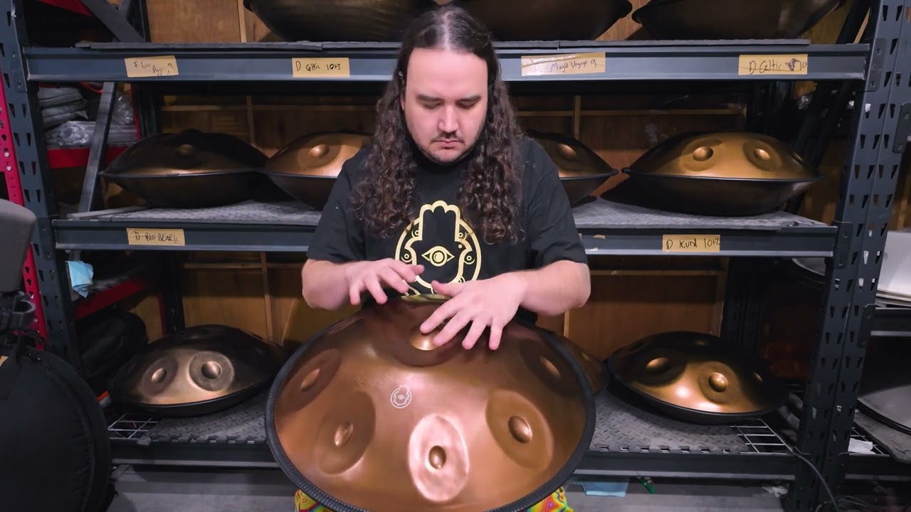 Hamsa Handpans "Amulet" series - F Low Pygmy 9