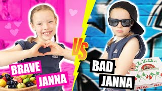BRAVE JANNA vs BAD JANNA - SKETCH ♥DeZoeteZusjes♥