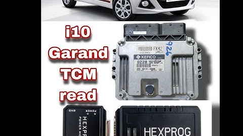 HYUNDAI i10 GRAND TCM READ & WRAITE