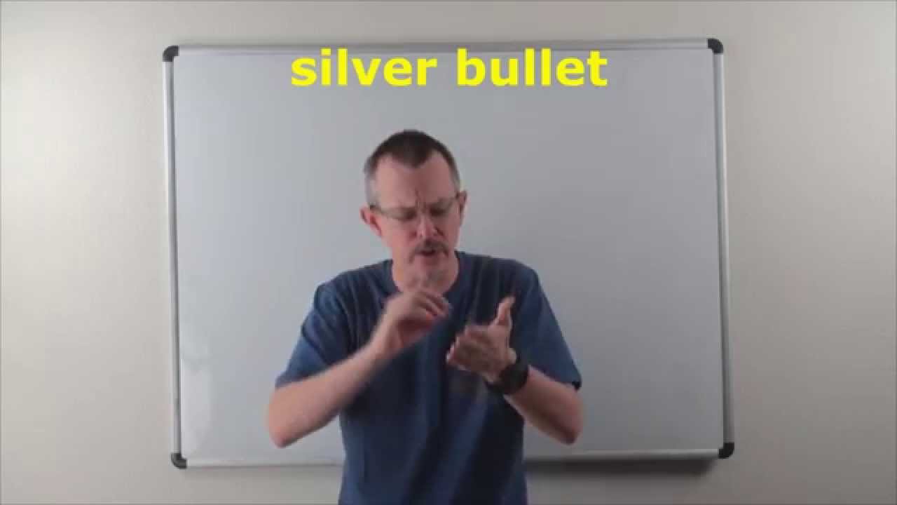 Learn English Daily Easy English Expression 0759 the silver bullet