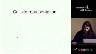 RubyConf 2009 - Towards a Ruby compiler by: Caleb Clausen