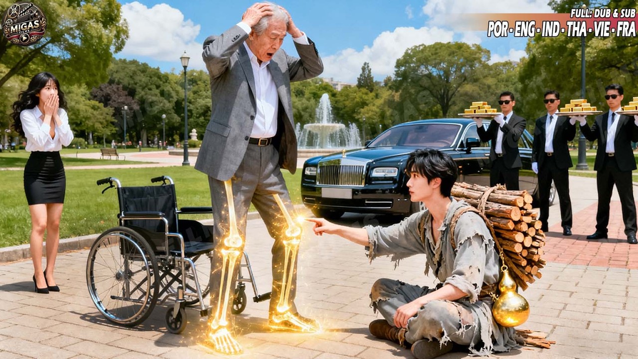 Bilionário Paralisado Há 36 Anos Cura De Repente Quando Mendigo O Toca Levemente