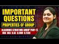 Important questions|Properties of Group|Group Theory|Part-5|BCA|B.TECH|B.SC|BBA|B.COM|Dream Maths