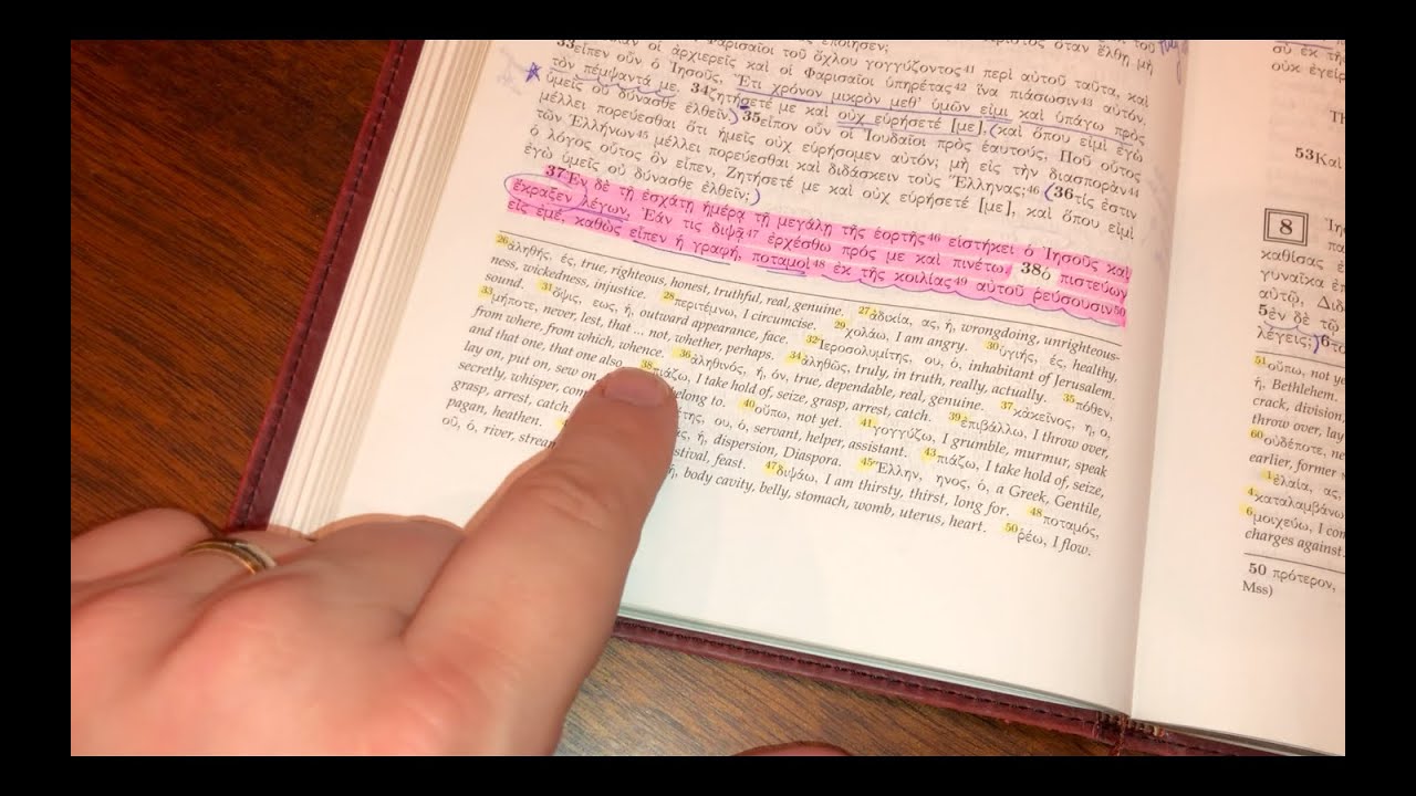 Review of Various Greek NT's I Have Used