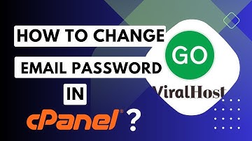 How to change the password of your email account with GoViralHost