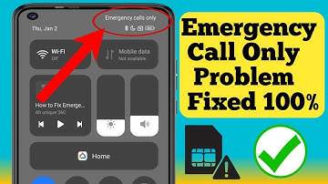 How to Fix Emergency Call Only, No Service, No Sim Card Problem On Android New Update
