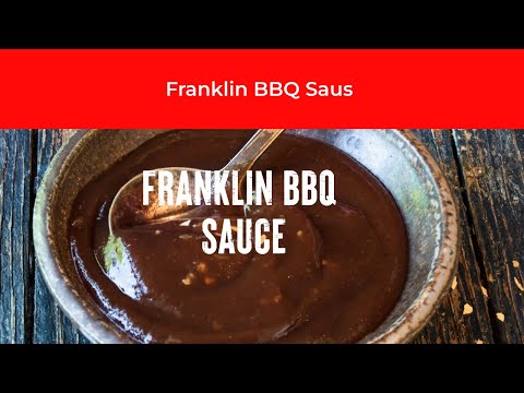 Slik lager du Franklins bbq saus