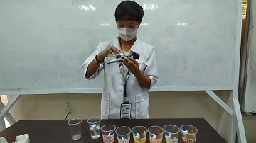 Sugar Concentration(Brix) Determination Using Refractometer