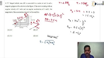 Practice Question 3: Total Acceleration | Velocity and Acceleration Analysis | GATE