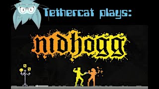 [Nidhogg] Testing my heart rate with the best fighting game ever