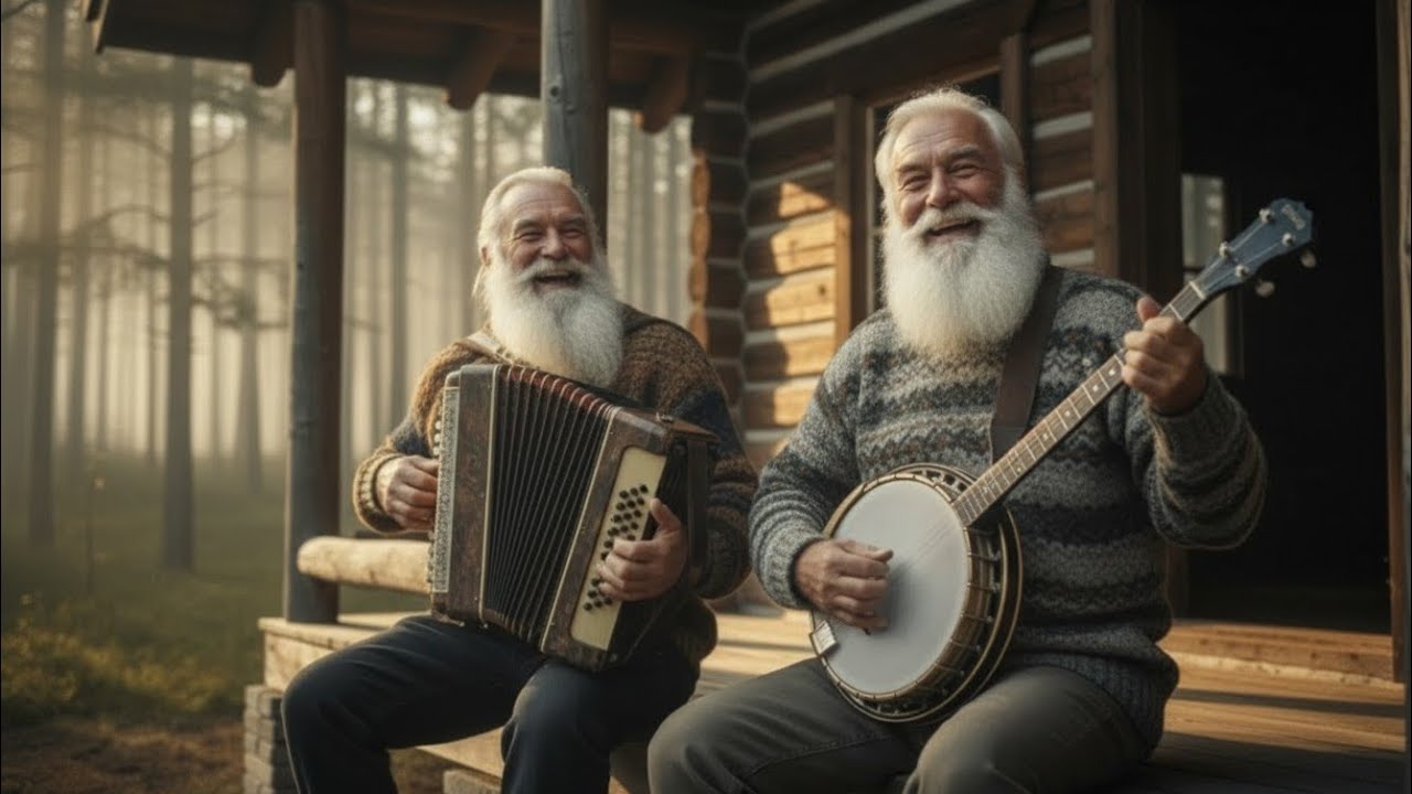 Banjo & Accordion Through the Forest Path
