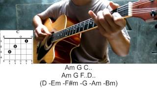 Video thumbnail of "Ungu   Setengah Gila ( Chord Gitar + Lirik)"