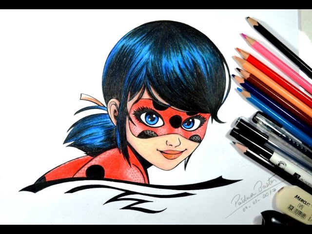 Desenhos de Ladybug para colorir - Como fazer em casa