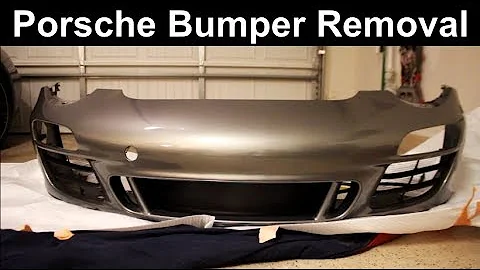How to remove Porsche 911 bumper (997 DIY Tutorial)
