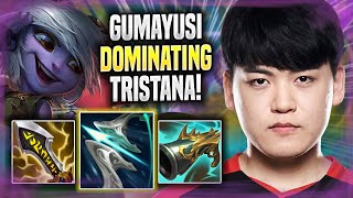 GUMAYUSI DOMINATING WITH TRISTANA! - T1 Gumayusi Plays Tristana ADC vs Jhin! | Season 2022