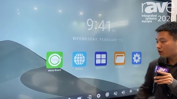 ISE 2020: Donview Demos L04 Series 86-inch Capacitive Touch Panel