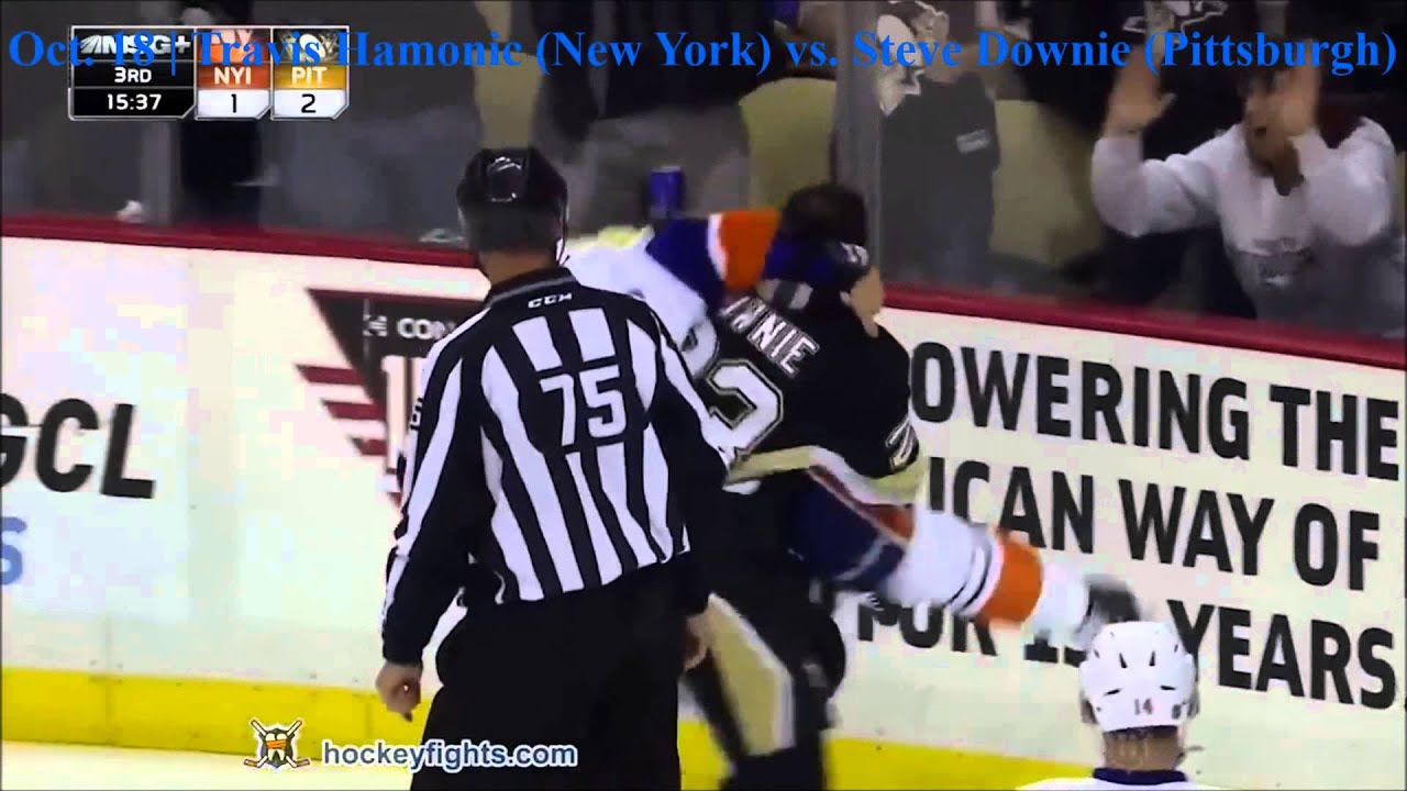 Top Ten NHL Hockey Fights of October 2014 - YouTube