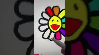 Making a flower #subscribe #sorry I haven’t been posting #draw