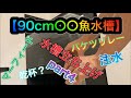 【90cm○○魚水槽】水槽立ち上げ part4 ♯11